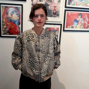 CAZADORA ANIMAL PRINT