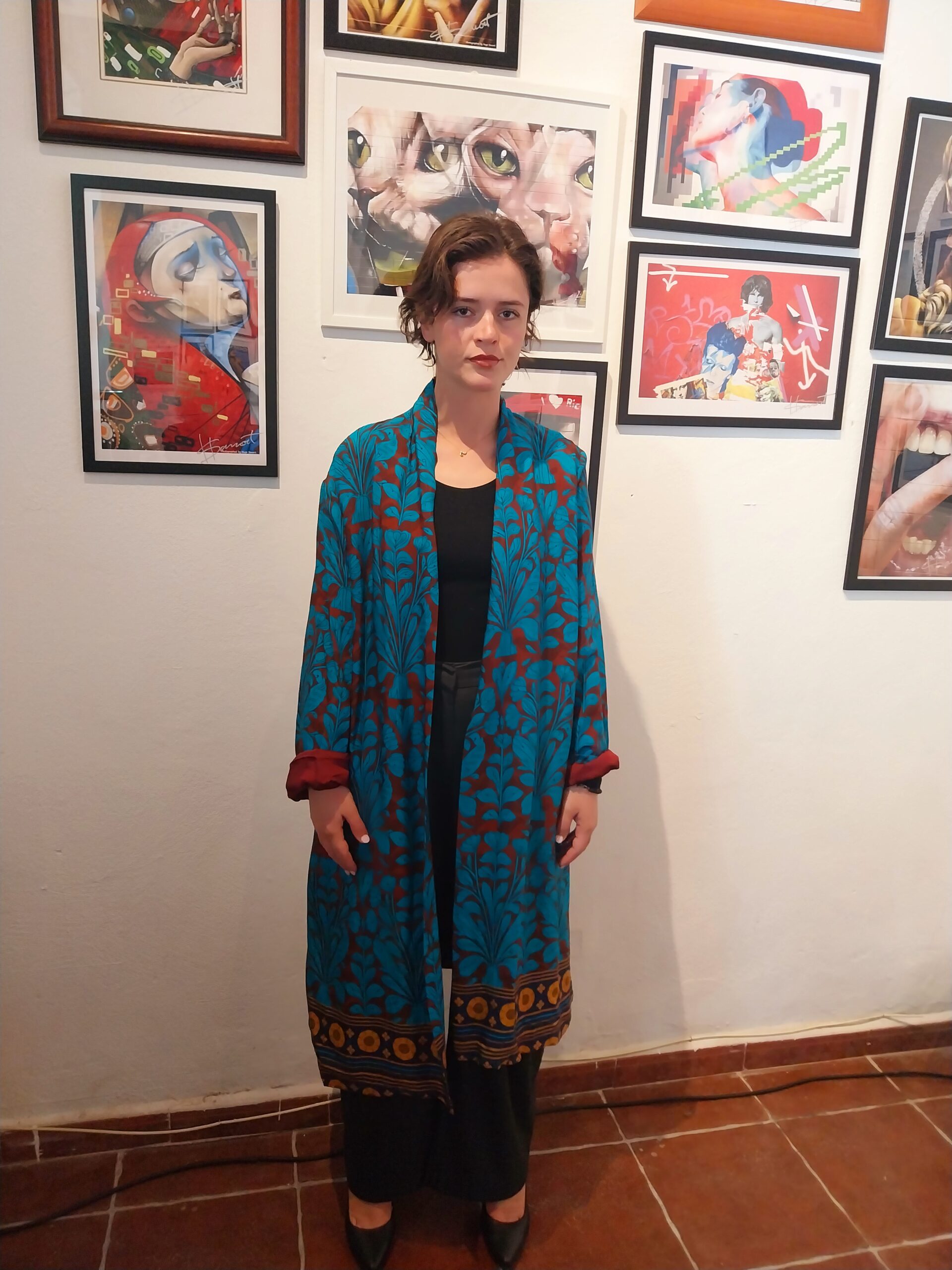 Kaftan azul