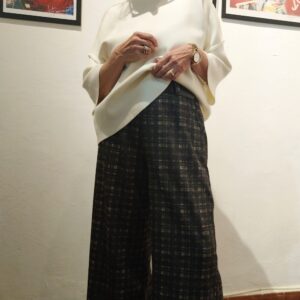 Pantalon de cuadros franela