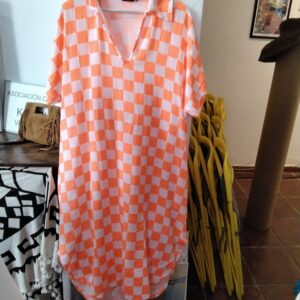 Vestido camisero algodon